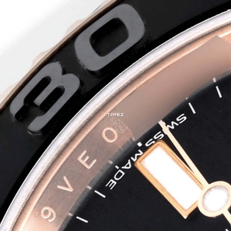 Rolex,Yacht-Master 40mm,40mm,Rose Gold,Black,Automatic,Day,48hours,116655,116655-OYSTERFLEX BRACELET