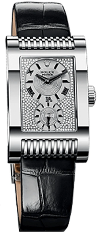 Rolex,Cellini 45x29mm,45x29mm,White Gold,Silver,Handwound,In-house Caliber,Crystal Glass,Sapphire,54419