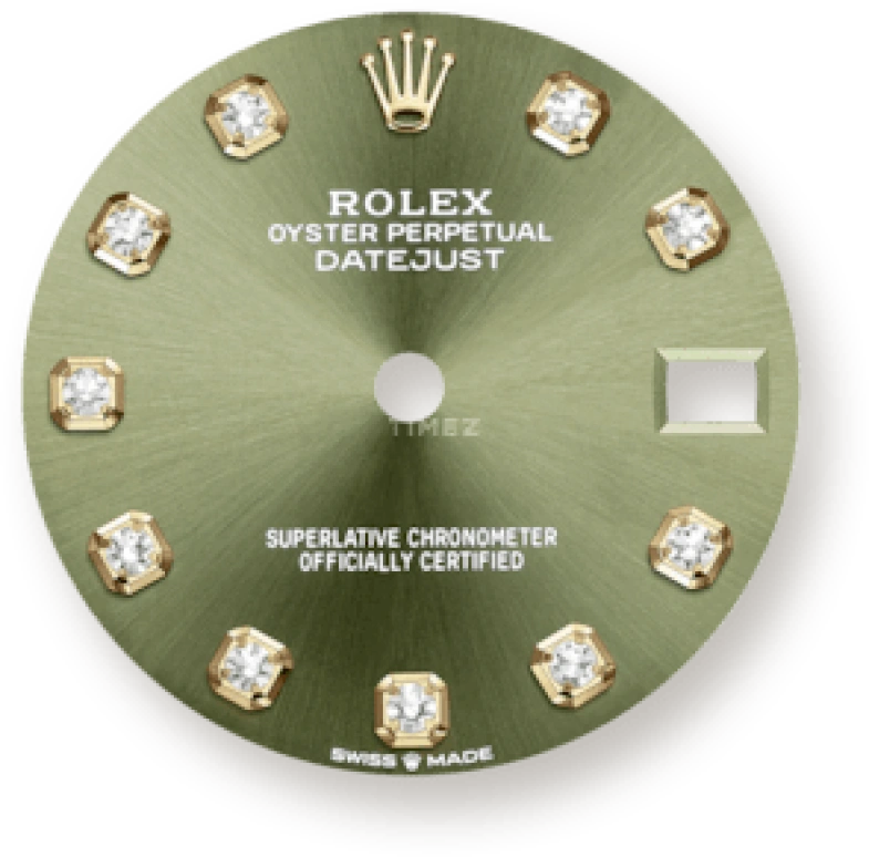 Rolex,Datejust 31 31mm,31mm,Yellow Gold,Stainless Steel,Green,Automatic,Day,55hours,278343RBR,278343RBR-0029