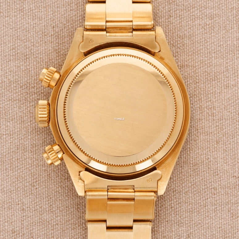 Rolex,Daytona 37mm,37mm,Yellow Gold,Gold,Black,Handwound,Chronograph,48hours,6263,6263-Oyster YG