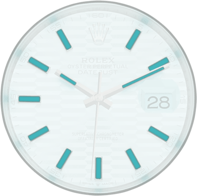 Rolex,Datejust 41 41mm,41mm,Rose Gold,Stainless Steel,Silver,Automatic,Day,70hours,126331,126331-0017