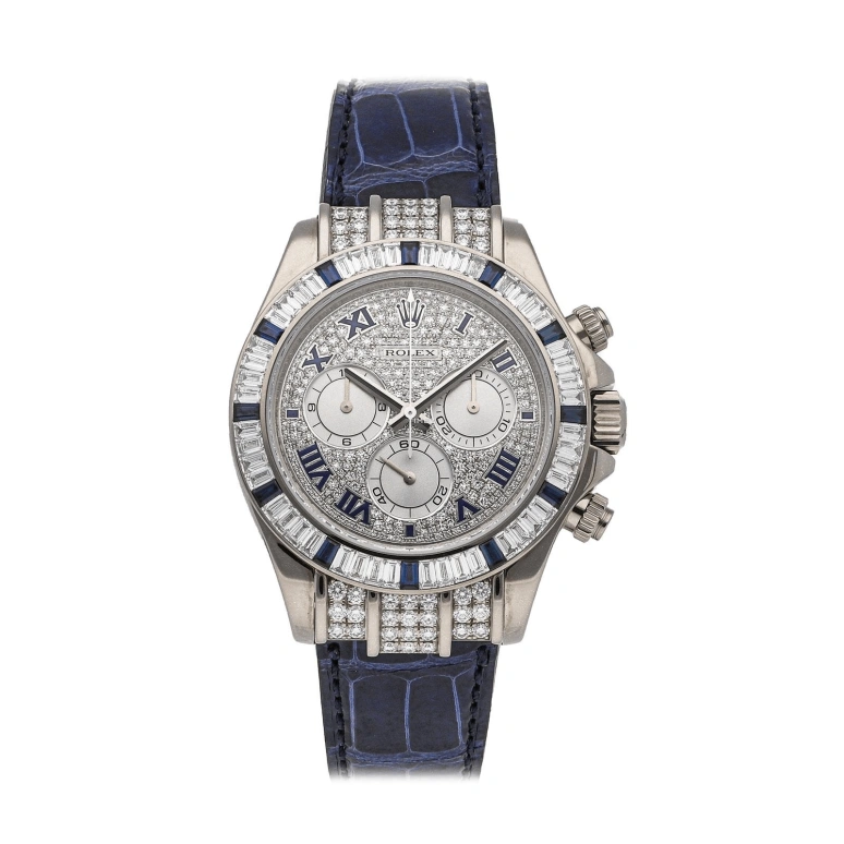 Rolex,Daytona 40mm,40mm,White Gold,Blue,Automatic,Chronograph,72hours,11659912SA