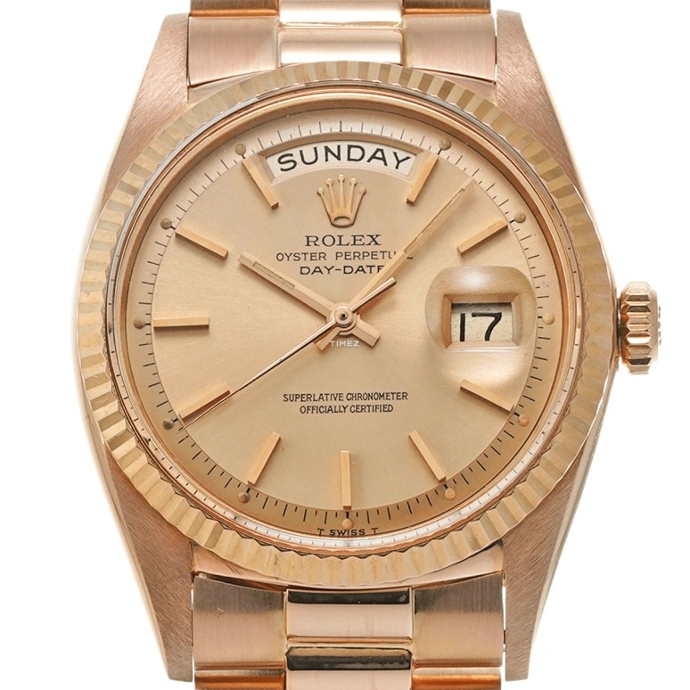 Rolex,Day-Date 36 36mm,36mm,Rose Gold,Automatic,Date,Day,1803,1803/5