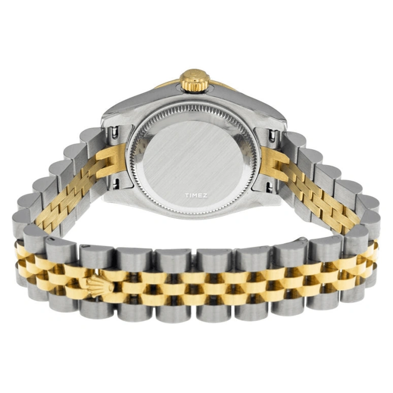 Rolex,Lady-Datejust 26mm,26mm,Yellow Gold,Stainless Steel,White,Automatic,Day,48hours,179313WDJ