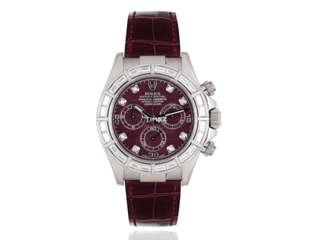 Rolex,Daytona 40mm,40mm,White Gold,Red,Automatic,Chronograph,72hours,116589 Rubellite