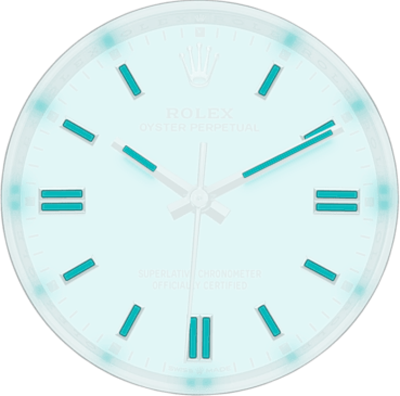 Rolex,Oyster Perpetual 36mm,36mm,Stainless Steel,Turquoise,Automatic,70hours,In-house Caliber,126000,126000-0006