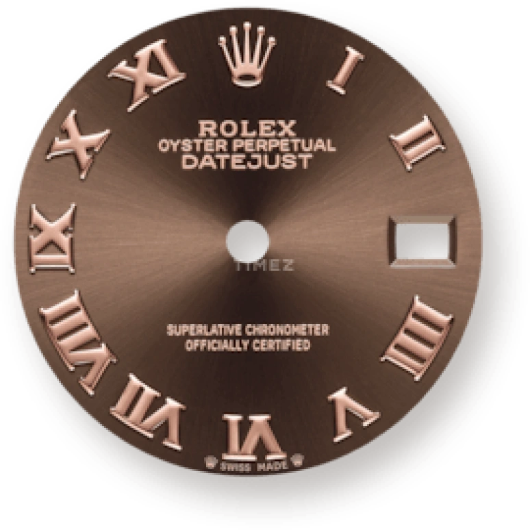 Rolex,Lady-Datejust 28mm,28mm,Rose Gold,Stainless Steel,Brown,Automatic,Day,55hours,279161,279161-0009