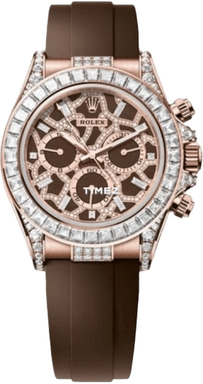 Rolex,Daytona 40mm,40mm,Rose Gold,Brown,Automatic,Chronograph,72hours,126555TBR
