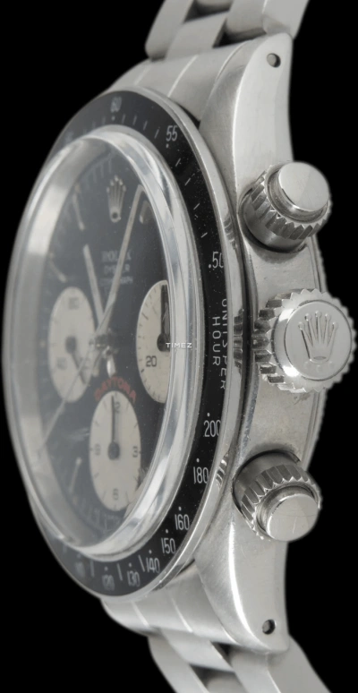 Rolex,Daytona 37mm,37mm,Stainless Steel,Oystersteel,Black,Handwound,Chronograph,48hours,6263,6263-Black Big Red