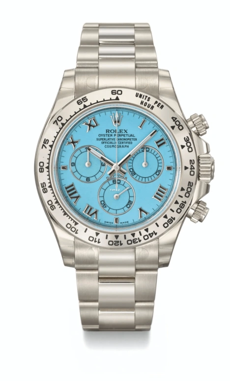 Rolex,Daytona 40mm,40mm,White Gold,Blue,Automatic,Chronograph,72hours,116509 Turquoise