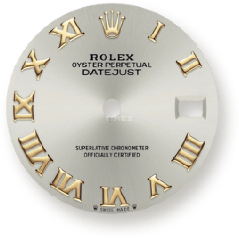 Rolex,Lady-Datejust 28mm,28mm,Yellow Gold,Silver,Automatic,Day,55hours,279178,279178-0020