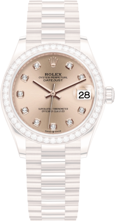 Rolex,Datejust 31 31mm,31mm,Rose Gold,Rose,Automatic,Day,55hours,278285RBR,278285RBR-0025