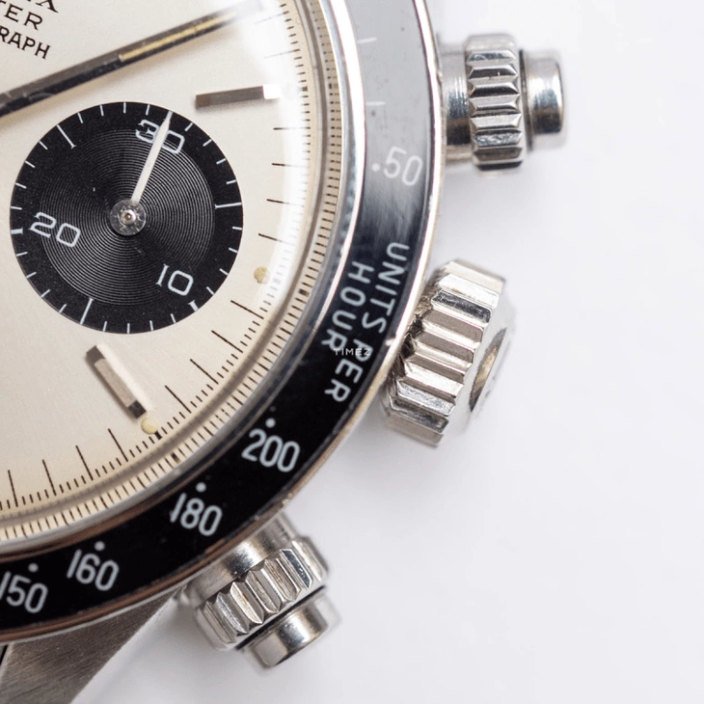 Rolex,Daytona 37mm,37mm,Stainless Steel,White,Handwound,Chronograph,48hours,6263,6263-Silver Big Red