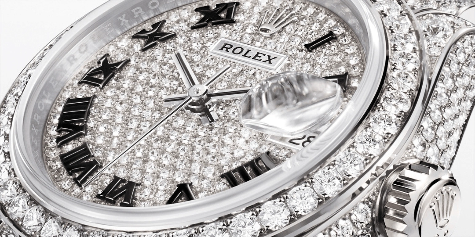 Rolex,Lady-Datejust 28mm,28mm,White Gold,Silver,Automatic,Day,55hours,279459RBR,279459RBR-0001