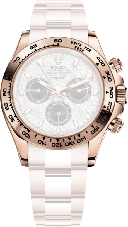 Rolex,Daytona 40mm,40mm,Rose Gold,Silver,Automatic,Chronograph,Column Wheel,116505,116505-0014
