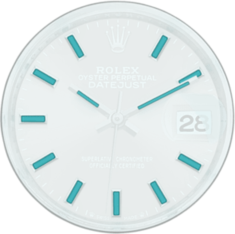 Rolex,Lady-Datejust 28mm,28mm,White Gold,Stainless Steel,Grey,Brown,Automatic,Day,55hours,279384RBR,279384RBR-0013