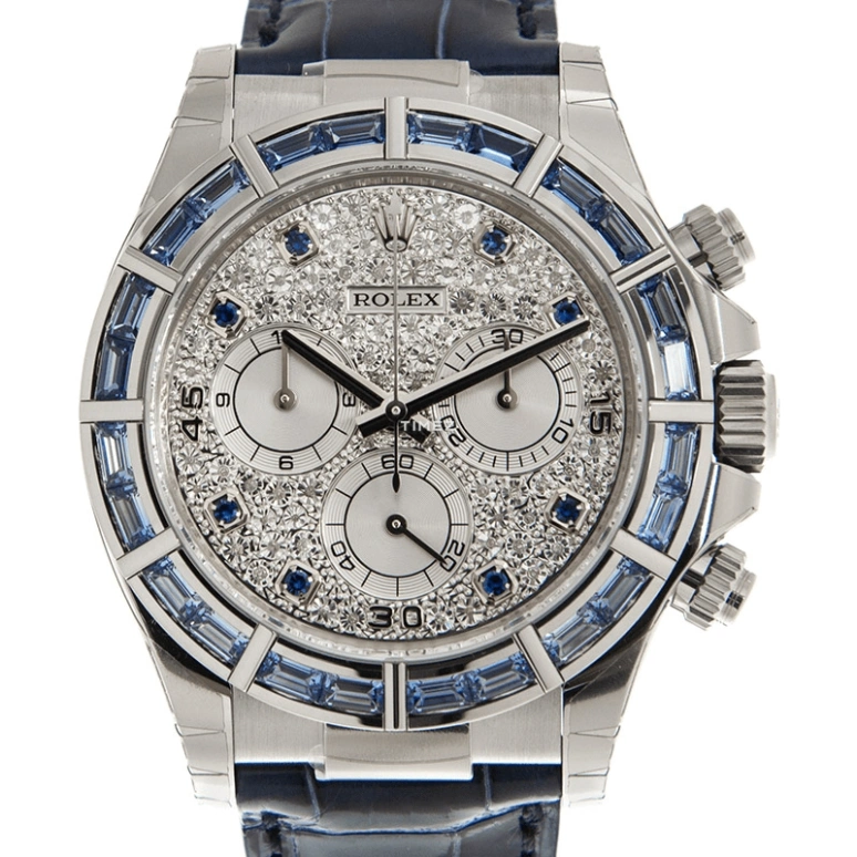 Rolex,Daytona 40mm,40mm,White Gold,Silver,Automatic,Chronograph,72hours,116589SACII,116589SACII-0001