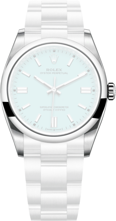 Rolex,Oyster Perpetual 36mm,36mm,Stainless Steel,Turquoise,Automatic,70hours,In-house Caliber,126000,126000-0006