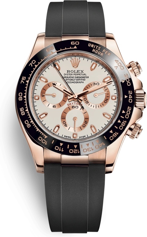 Rolex,Daytona 40mm,40mm,Ceramic,Rose Gold,Automatic,Chronograph,Column Wheel,116515LN,116515LN-0019