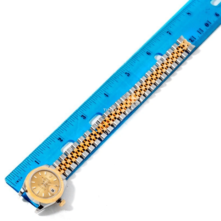 Rolex,Lady-Datejust 26mm,26mm,Stainless Steel,Gold,Automatic,Day,48hours,179173,179173-72133GOLD