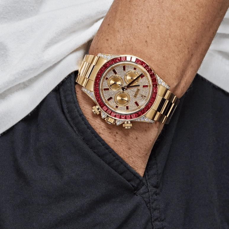 Rolex,Daytona 40mm,40mm,Yellow Gold,Champagne,Automatic,Chronograph,72hours,126598TRU