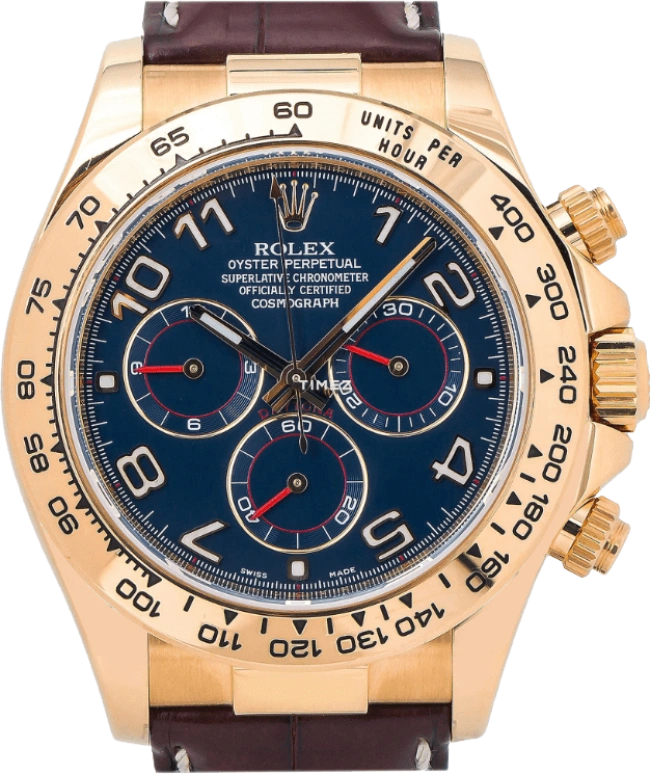 Rolex Daytona 116518 blue