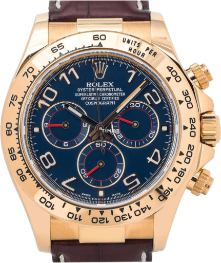 Rolex Daytona 116518 blue