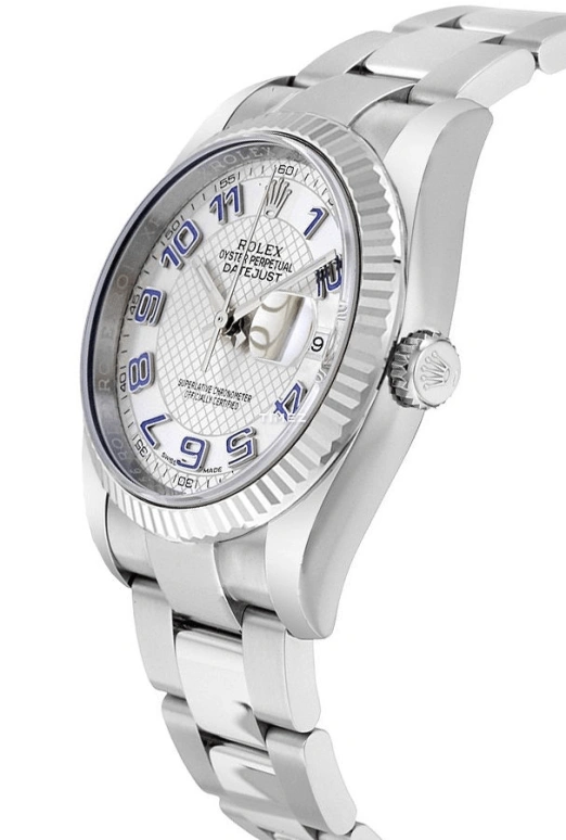 Rolex,Datejust 36 36mm,36mm,White Gold,Stainless Steel,Silver,Automatic,Day,48hours,116234,116234-0155