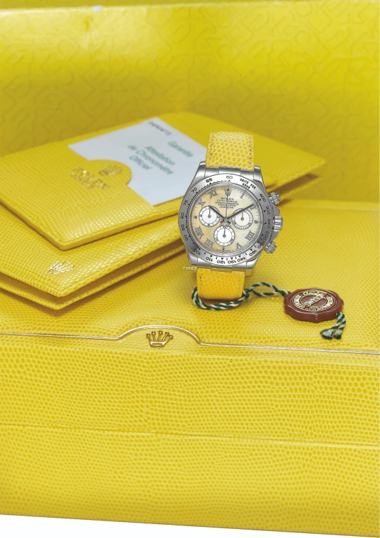 Rolex,Daytona 40mm,40mm,White Gold,Beige,Automatic,Chronograph,72hours,116519 Yellow MOP