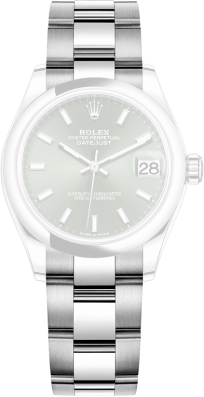 Rolex,Datejust 31 31mm,31mm,Stainless Steel,Green,Automatic,Day,55hours,278240,278240-0011