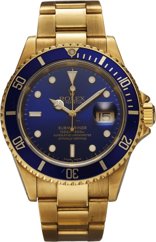 Rolex Submariner 16618 BLUE SUPERLUMINOVA