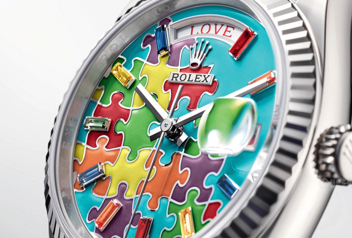 Rolex,Day-Date 36 36mm,36mm,White Gold,Turquoise,Blue,Automatic,Day,70hours,128239,128239-0056