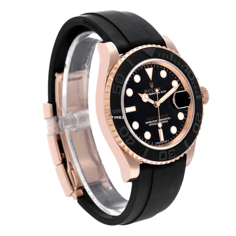 Rolex,Yacht-Master 40mm,40mm,Ceramic,Everose Gold,Black,Automatic,Day,48hours,116655,116655-0001