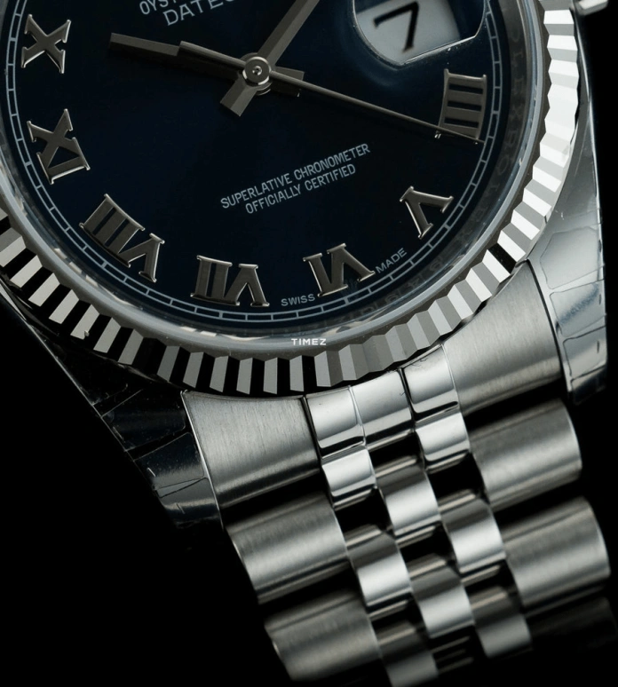 Rolex,Datejust 36 36mm,36mm,Stainless Steel,White Gold,Blue,Automatic,Day,48hours,116234,116234-63200 blue