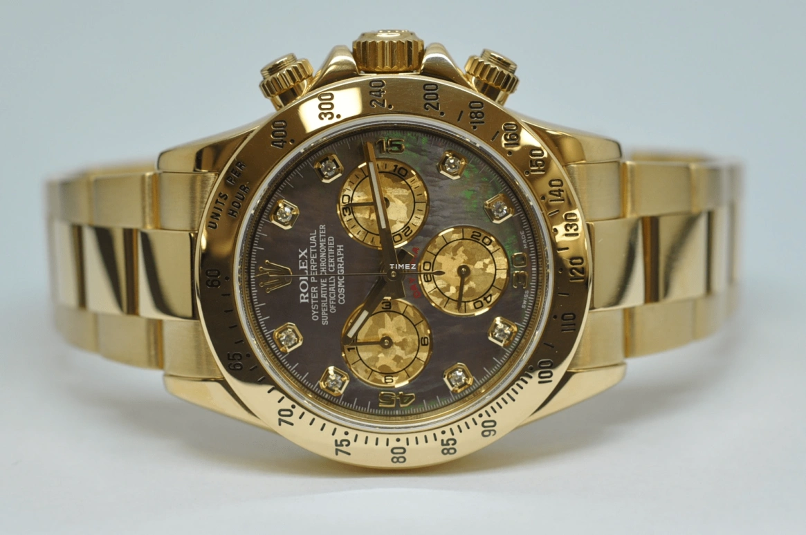 Rolex,Daytona 40mm,40mm,Yellow Gold,Black,Automatic,Chronograph,72hours,116528,116528-0039