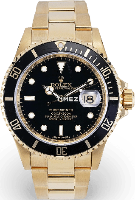 Rolex Submariner 16618 BLACK SUPERLUMINOVA