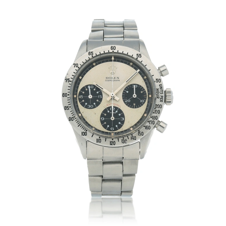 Rolex,Daytona 37mm,37mm,Stainless Steel,Cream,White,Handwound,Chronograph,48hours,6262 paul newman