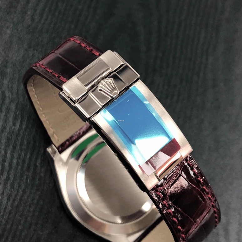 Rolex,Daytona 40mm,40mm,White Gold,Silver,Automatic,Chronograph,72hours,116589SALV Ruby Diamond