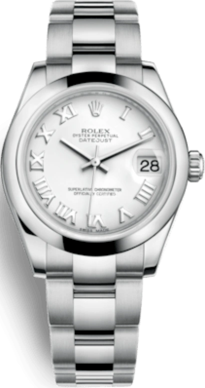 Rolex,Datejust 31 31mm,31mm,Stainless Steel,White,Automatic,Day,48hours,178240,178240-0031