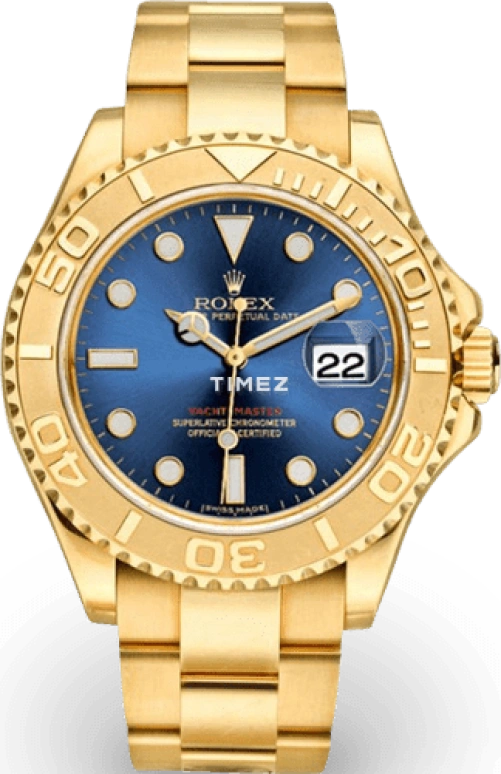 Rolex,Yacht-Master 40mm,40mm,Yellow Gold,Blue,Automatic,Day,48hours,16628 BLUE
