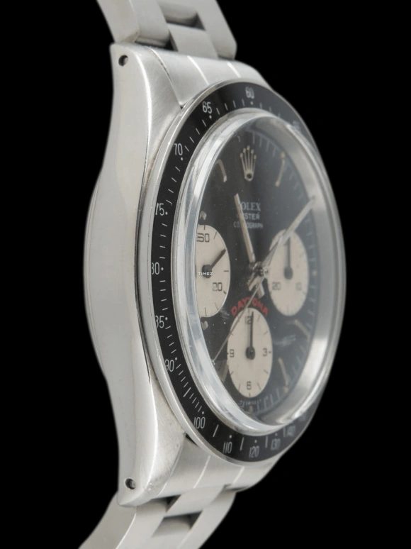Rolex,Daytona 37mm,37mm,Stainless Steel,Oystersteel,Black,Handwound,Chronograph,48hours,6263,6263-Black Big Red
