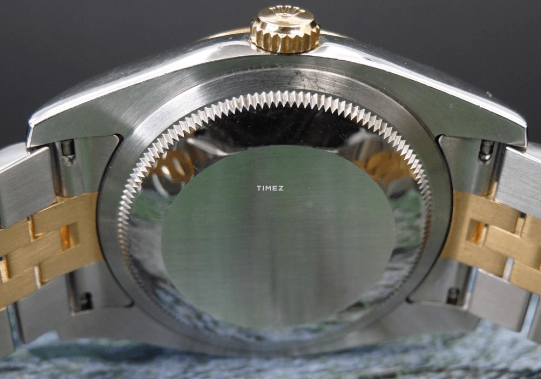 Rolex,Datejust 36 36mm,36mm,Stainless Steel,Yellow Gold,Black,Automatic,Day,48hours,116263 Turn,116263 Turn-O-Graph black Jubilee