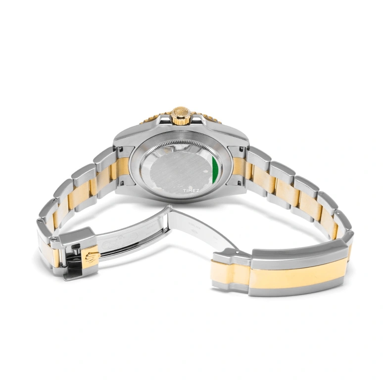 Rolex,Submariner 40mm,40mm,Stainless Steel,Yellow Gold,Ceramic,Blue,Automatic,Day,48hours,116613GLB