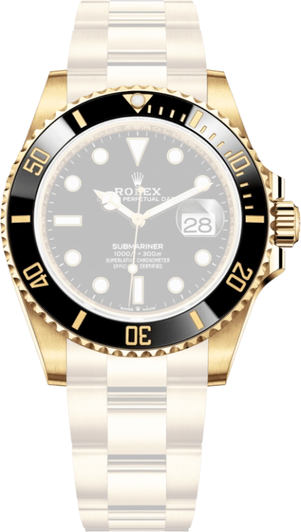 Rolex,Submariner 41mm,41mm,Yellow Gold,Black,Automatic,Day,70hours,126618LN,126618LN-0002