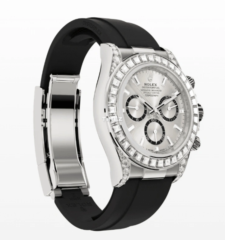 Rolex,Daytona 40mm,40mm,White Gold,Silver,Grey,Automatic,Chronograph,72hours,126539TBR,126539TBR-0002