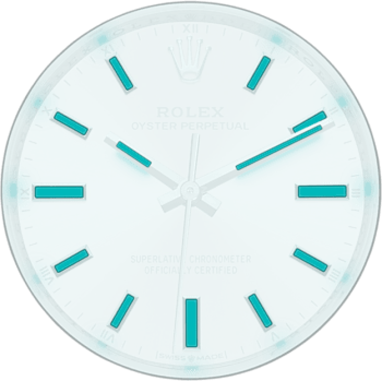 Rolex,Oyster Perpetual 34mm,34mm,Stainless Steel,Pink,Automatic,55hours,In-house Caliber,124200,124200-0004