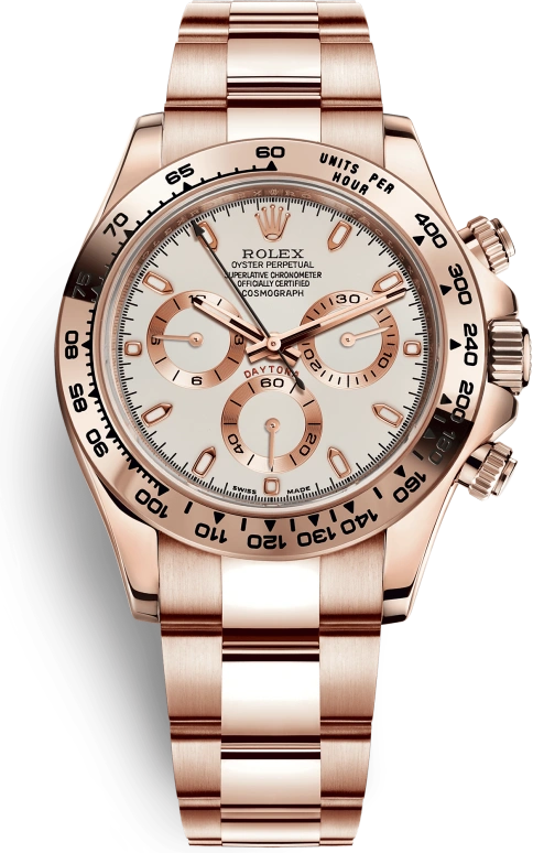 Rolex,Daytona 40mm,40mm,Rose Gold,Automatic,Chronograph,Column Wheel,116505,116505-0010