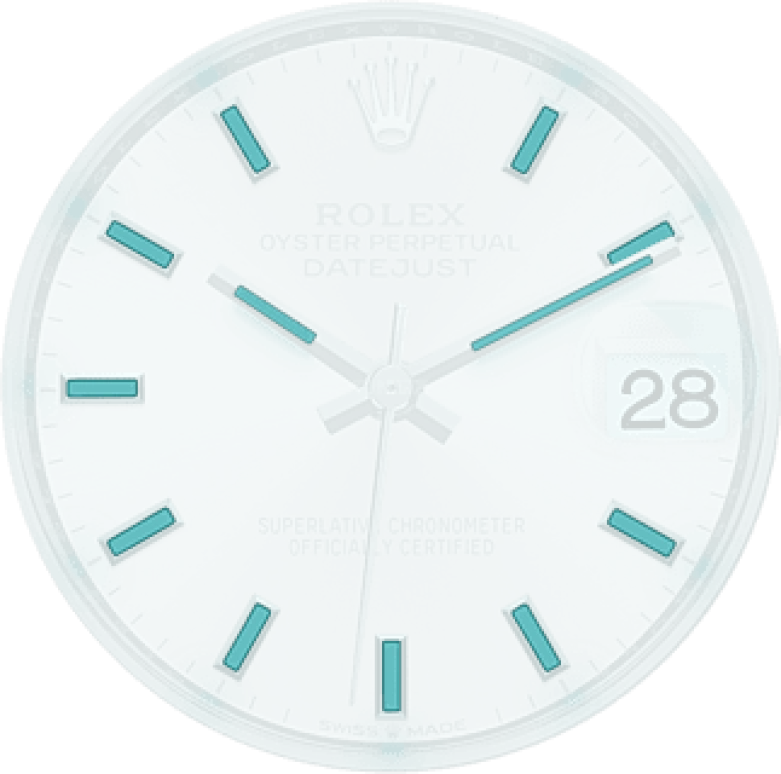 Rolex,Datejust 31 31mm,31mm,White Gold,Stainless Steel,Pink,Automatic,Day,55hours,278384RBR,278384RBR-0018
