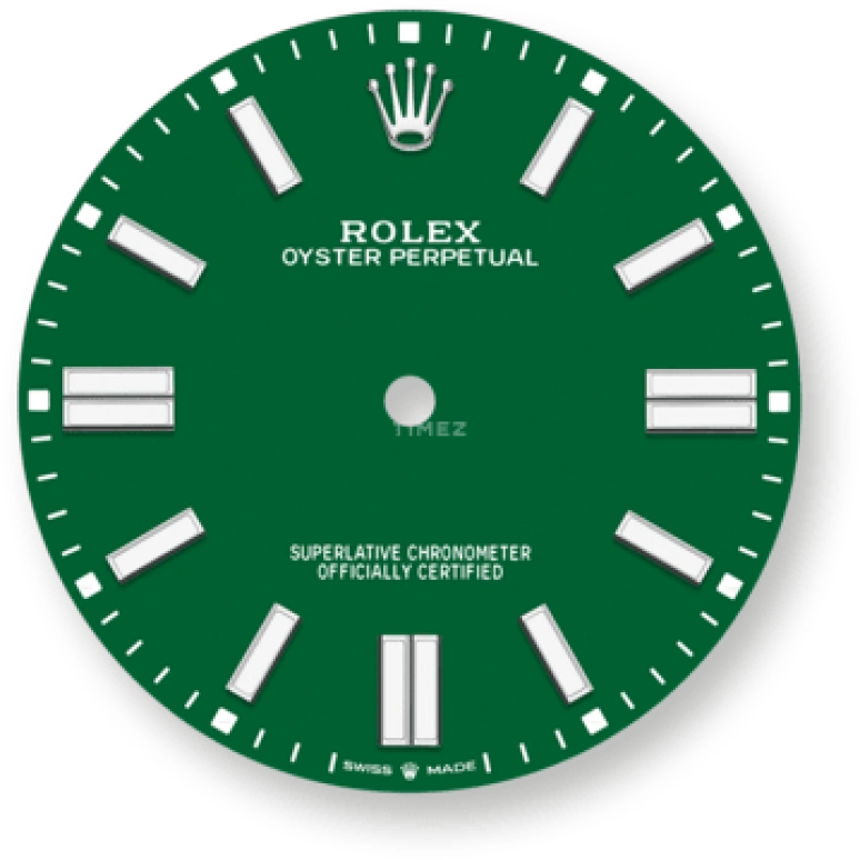 Rolex,Oyster Perpetual 41mm,41mm,Stainless Steel,Green,Automatic,70hours,In-house Caliber,Achraf Hakimi,124300,124300-0005
