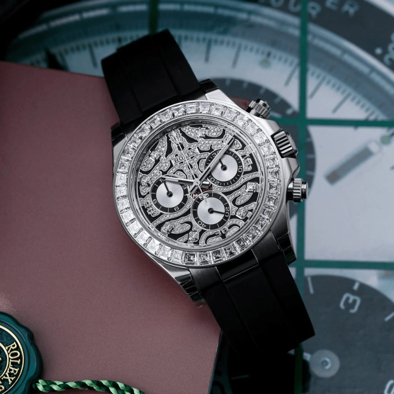 Rolex,Daytona 40mm,40mm,White Gold,Silver,Automatic,Chronograph,72hours,116589TBR,116589TBR-0002